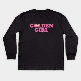 Golden Girl Kids Long Sleeve T-Shirt